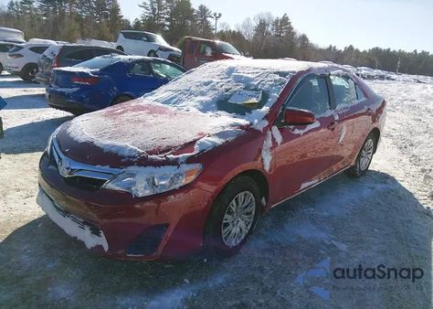 2012 Toyota Camry Le from USA, damaged, VIN 4T1BF1FK7CU624909